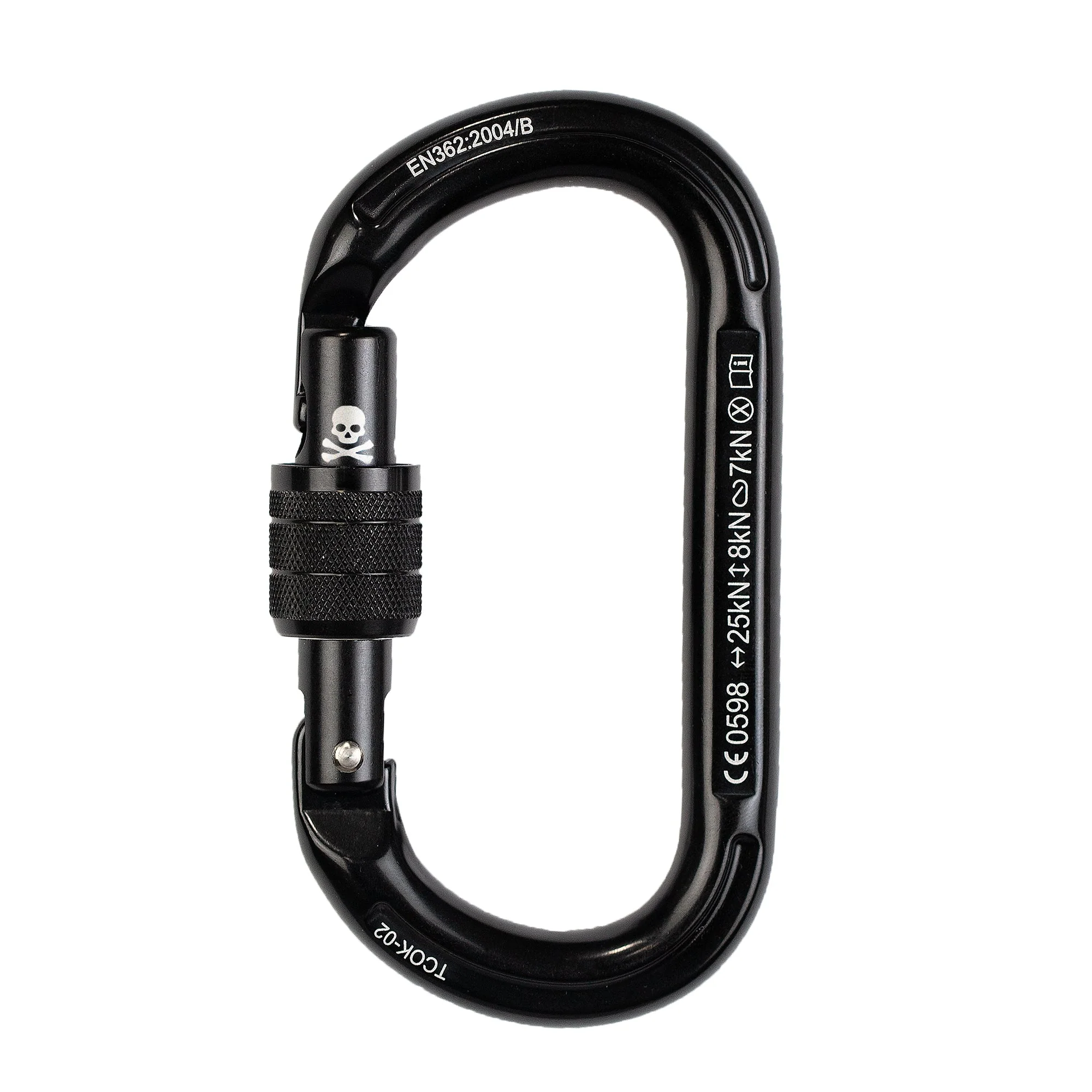 Oval K Locking Carabiner 3-Pack - Image 3
